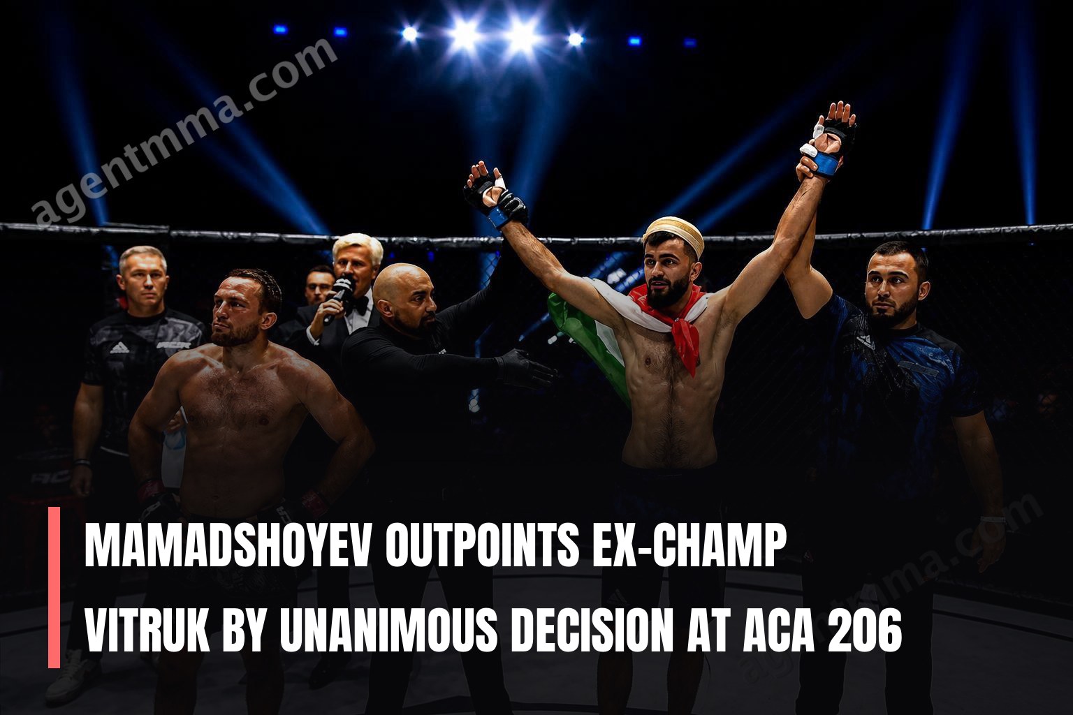 Mamadshoyev Outpoints Ex-Champ Vitruk by Unanimous Decision at ACA 206