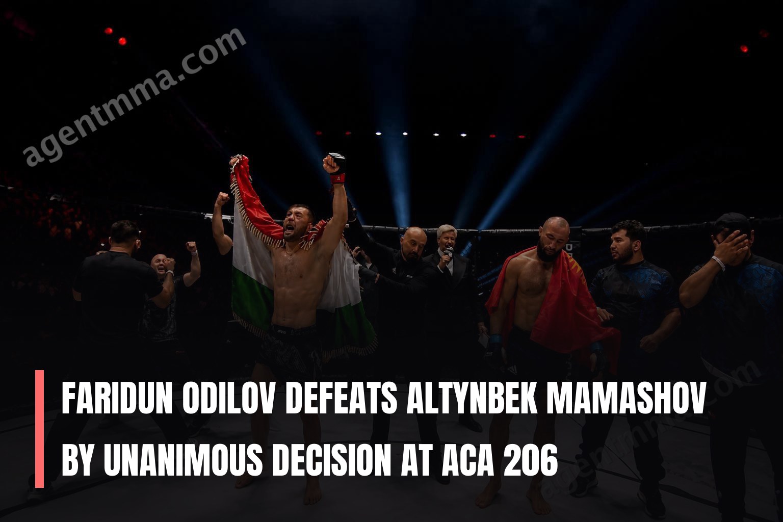 Faridun Odilov defeats Altynbek Mamashov by unanimous decision at ACA 206