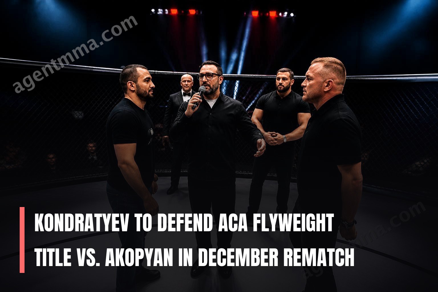 Kondratyev to defend ACA flyweight title vs. Akopyan in December rematch