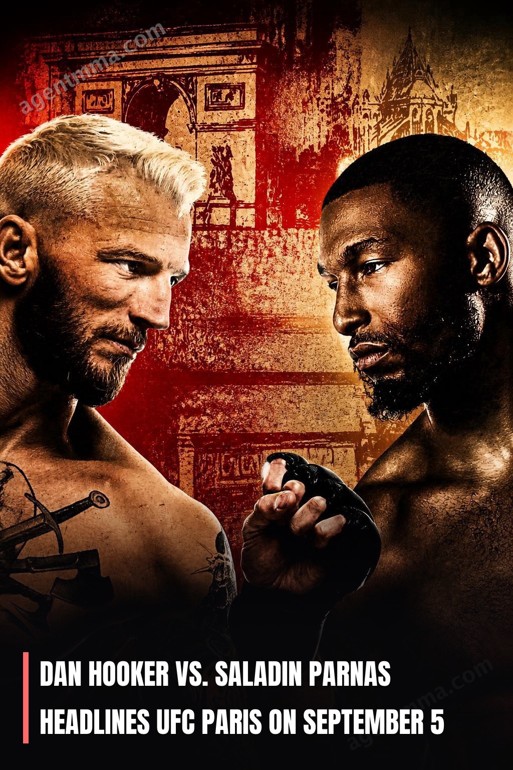 Dan Hooker vs. Saladin Parnas Headlines UFC Paris on September 5