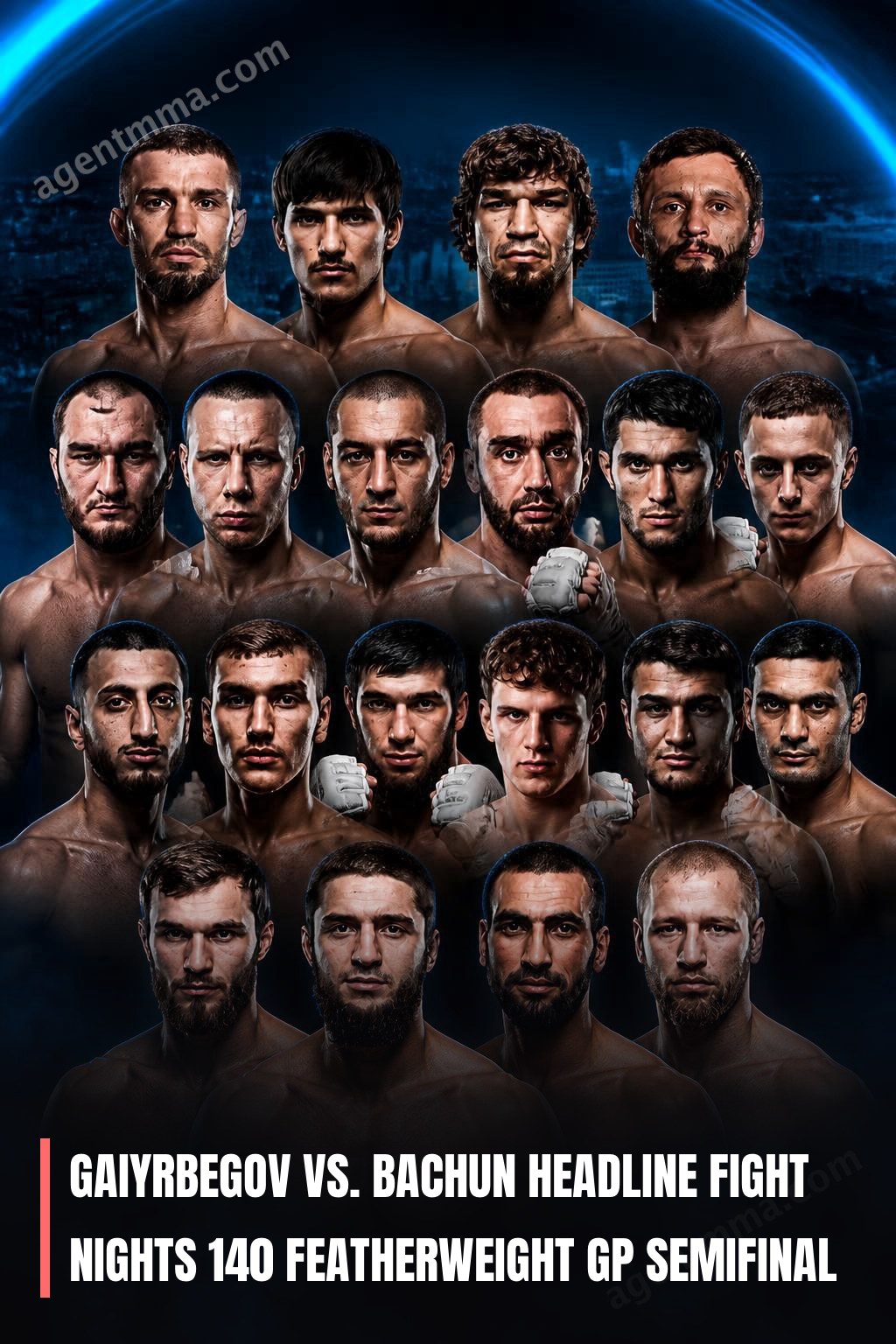 Gaiyrbegov vs. Bachun Headline FIGHT NIGHTS 140 Featherweight GP Semifinal
