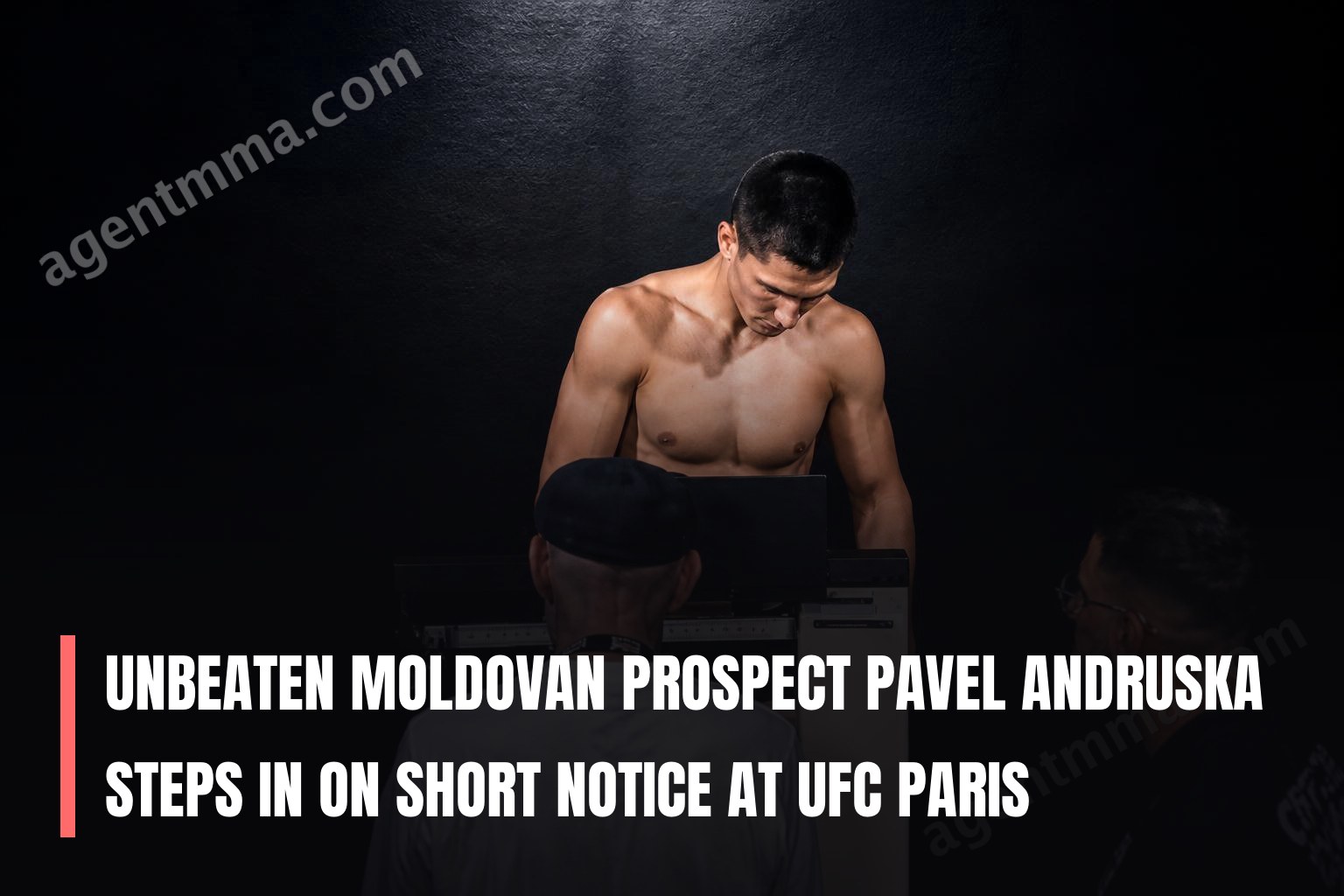 Unbeaten Moldovan prospect Pavel Andruska steps in on short notice at UFC Paris