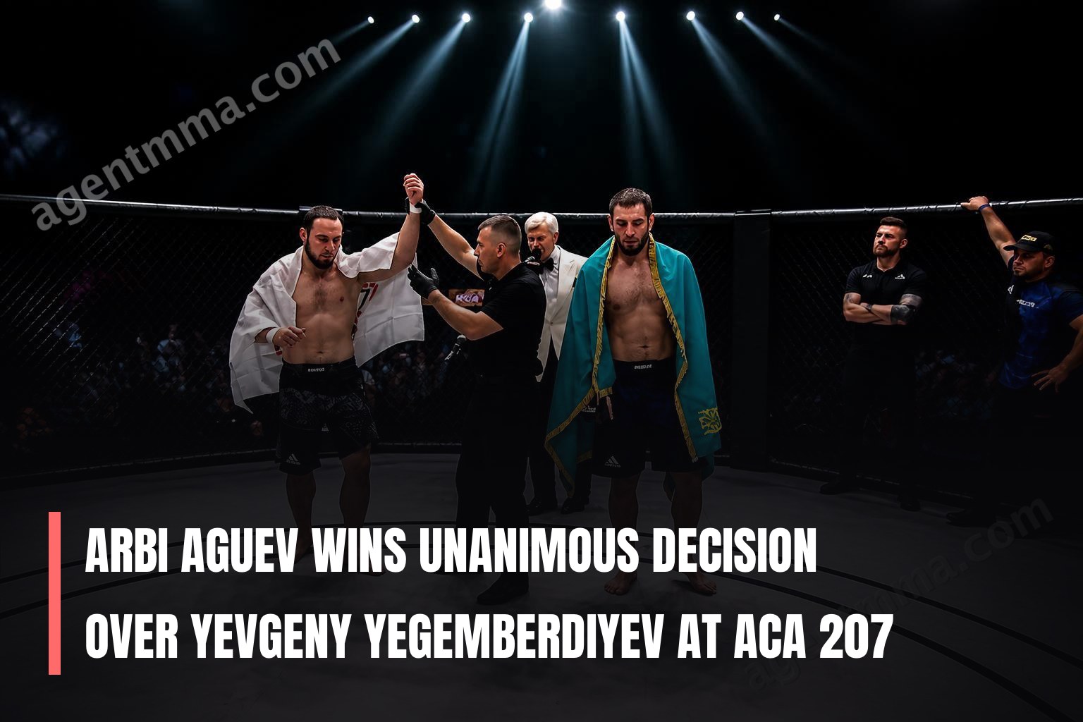 Arbi Aguev Wins Unanimous Decision Over Yevgeny Yegemberdiyev at ACA 207