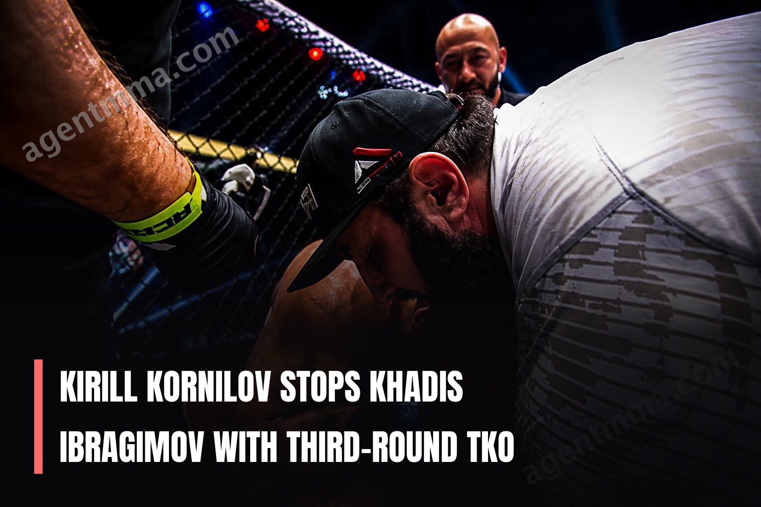 Kirill Kornilov Derrota Khadis Ibragimov com TKO no Terceiro Round