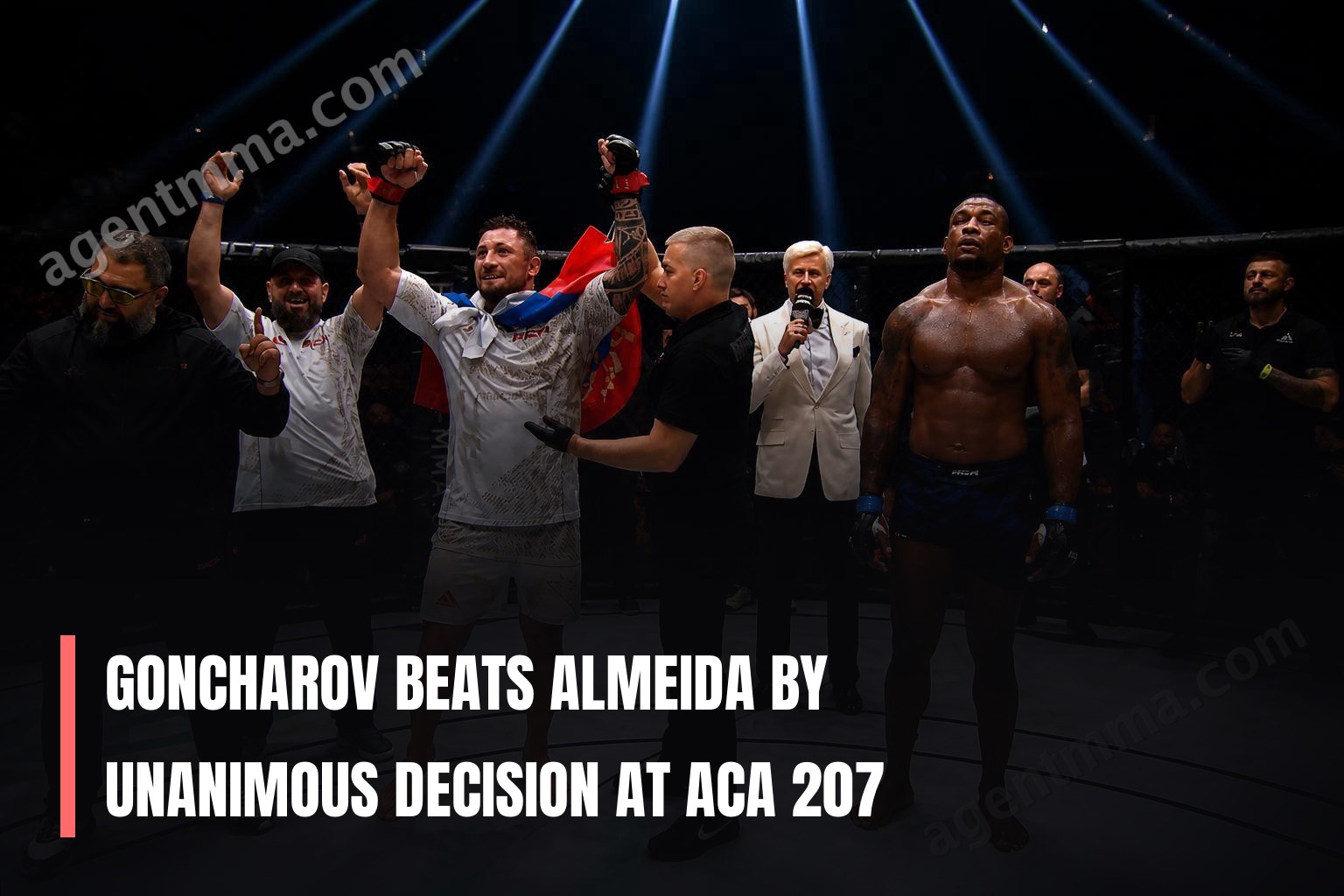 Goncharov Beats Almeida by Unanimous Decision at ACA 207