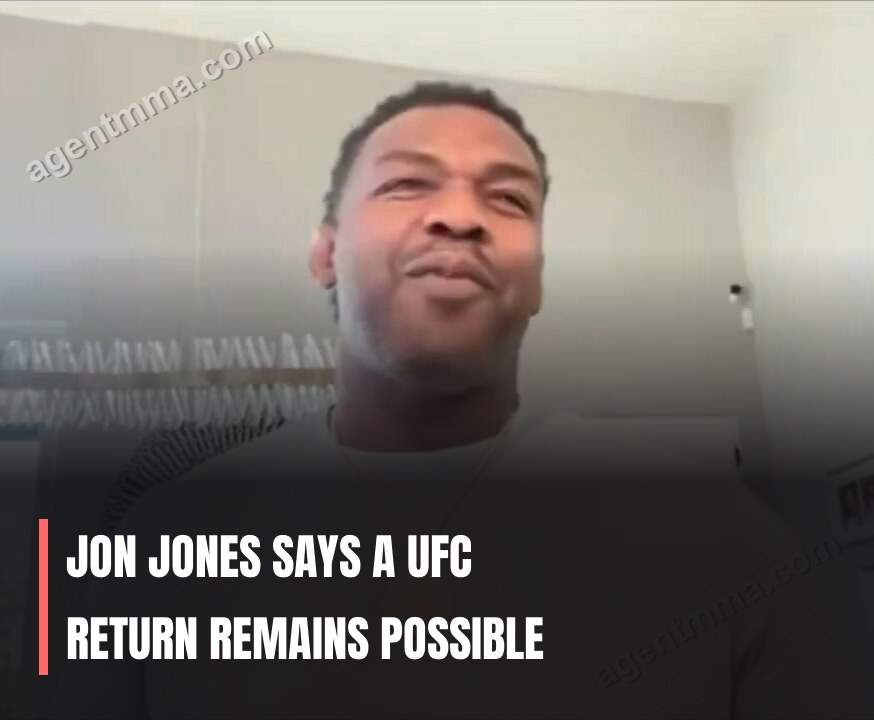 Jon Jones Says a UFC Return Remains Possible