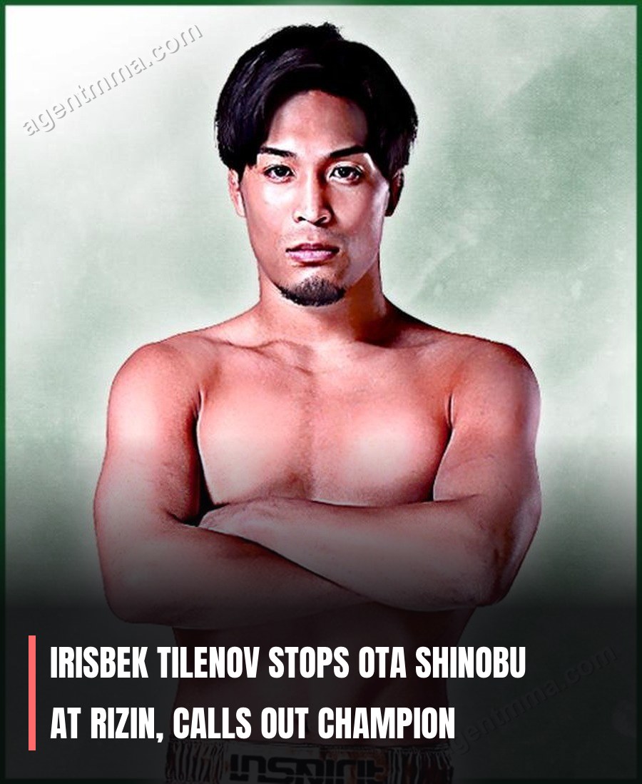 Irisbek Tilenov Nocauteia Ota Shinobu no RIZIN e Desafia Campeão