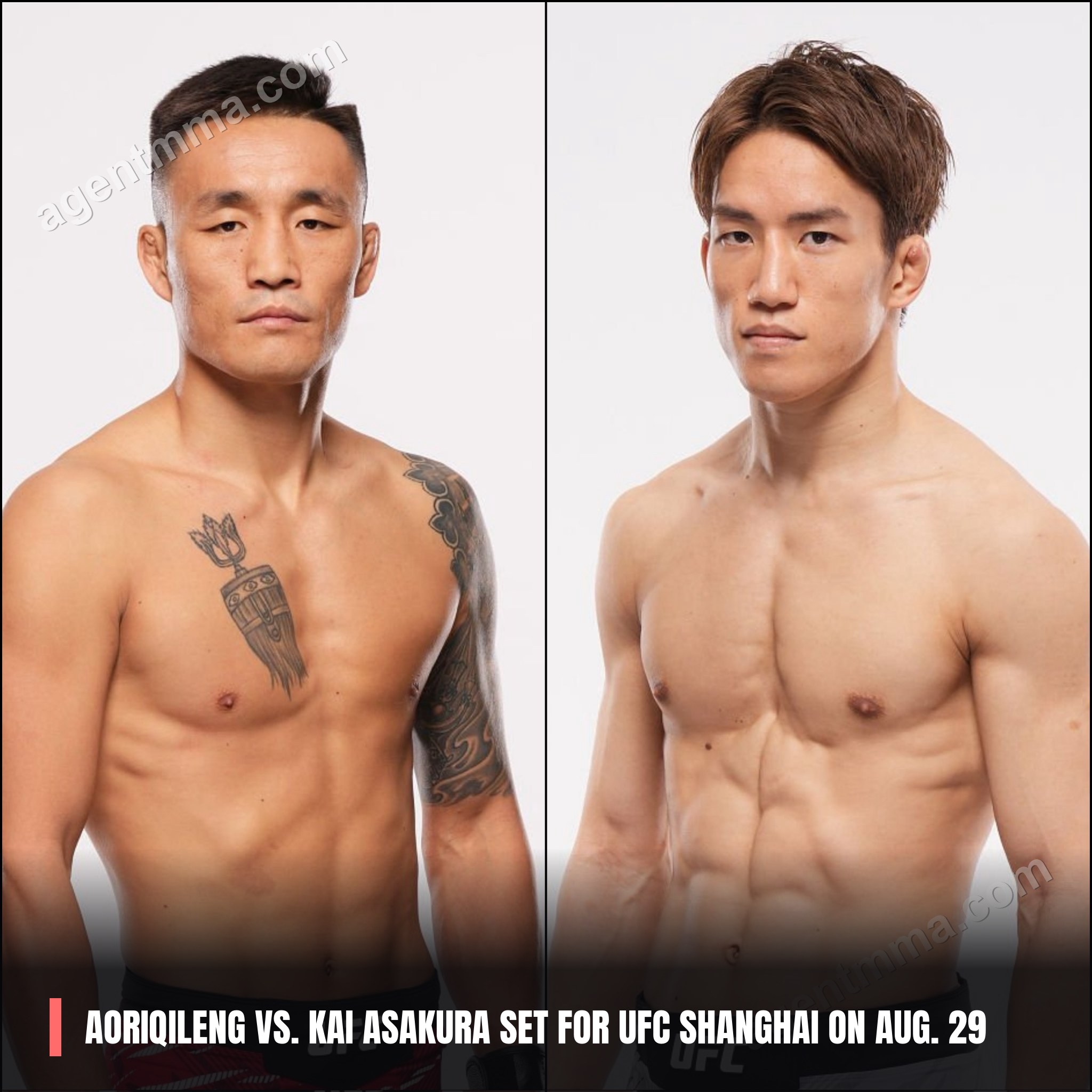 Aoriqileng vs. Kai Asakura confirmado para UFC Shanghai el 29 de agosto