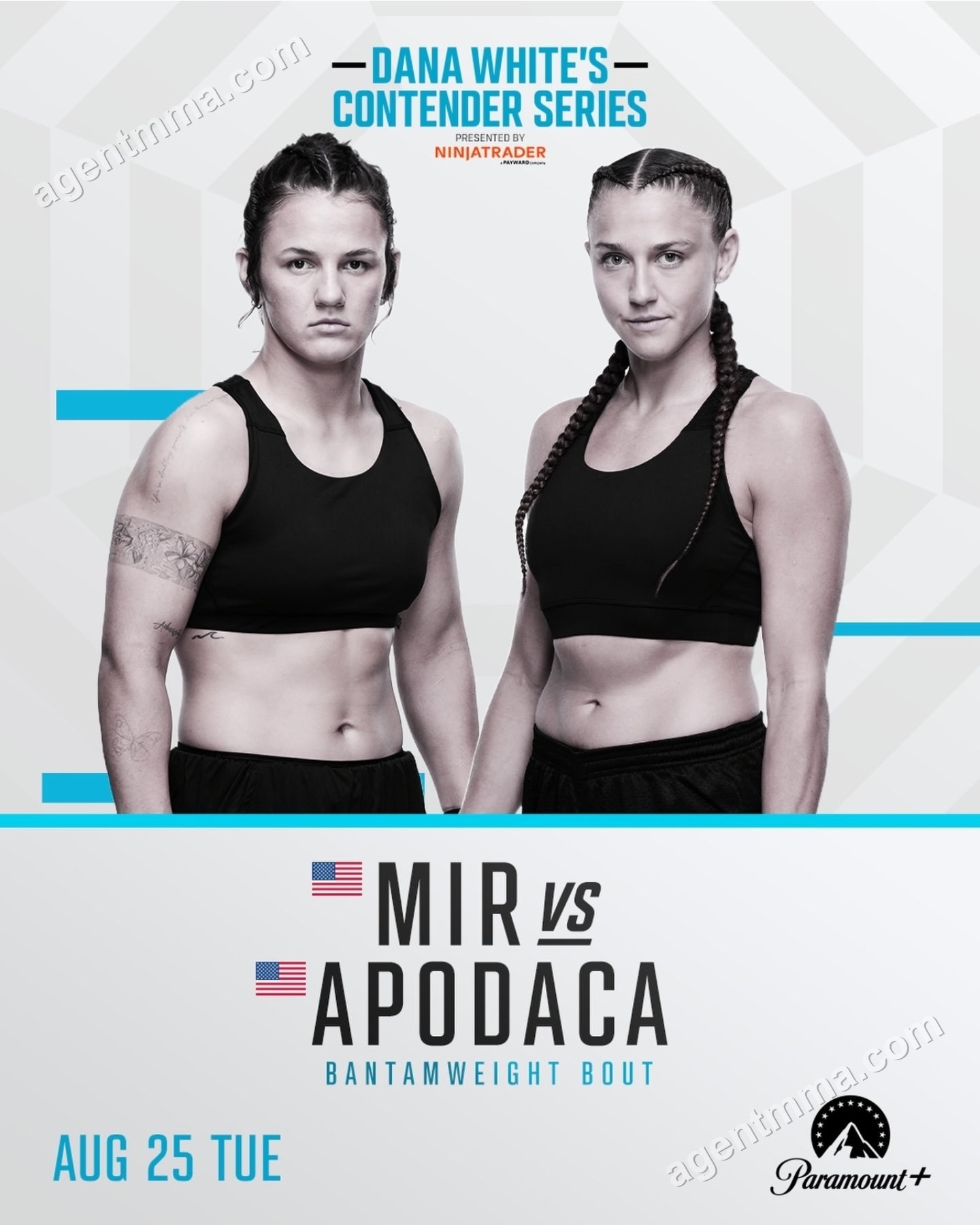 Bella Mir vs. Alex Apodaca confirmados para DWCS Semana 3 el 25 de agosto