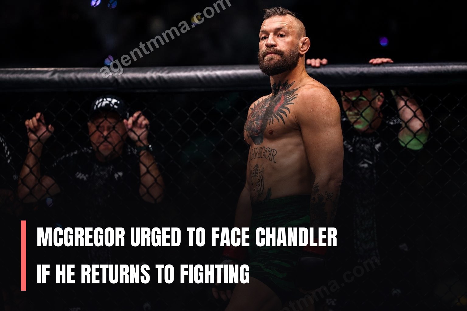 McGregor Urged to Face Chandler If He Returns to Fighting