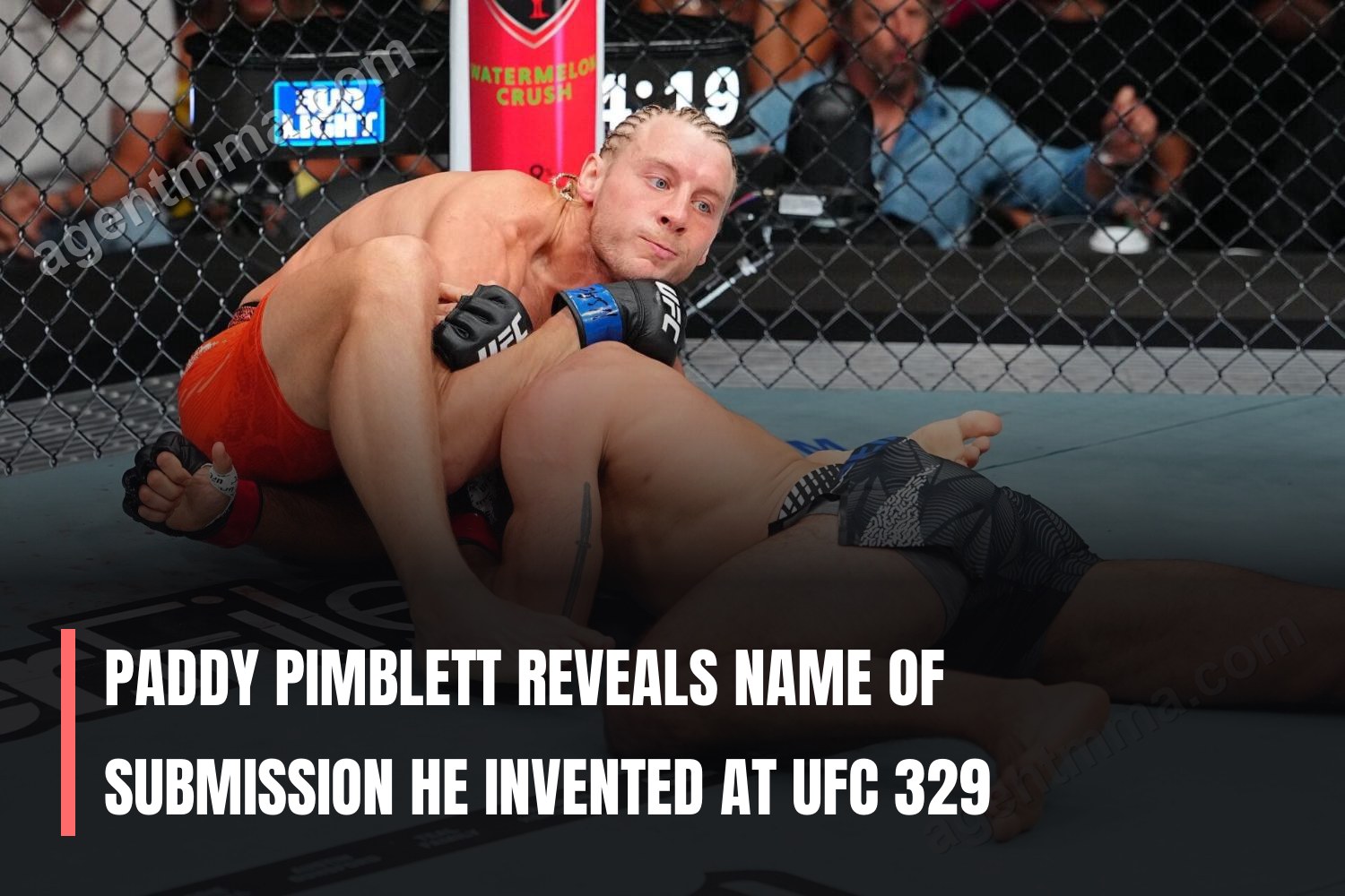Paddy Pimblett reveals name of submission he invented at UFC 329