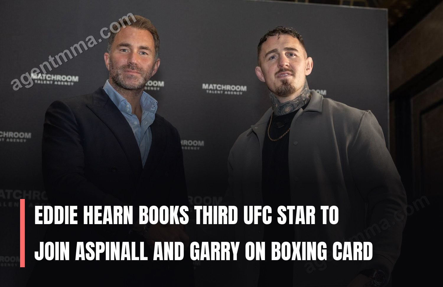 Eddie Hearn books third UFC star to join Aspinall and Garry on boxing card