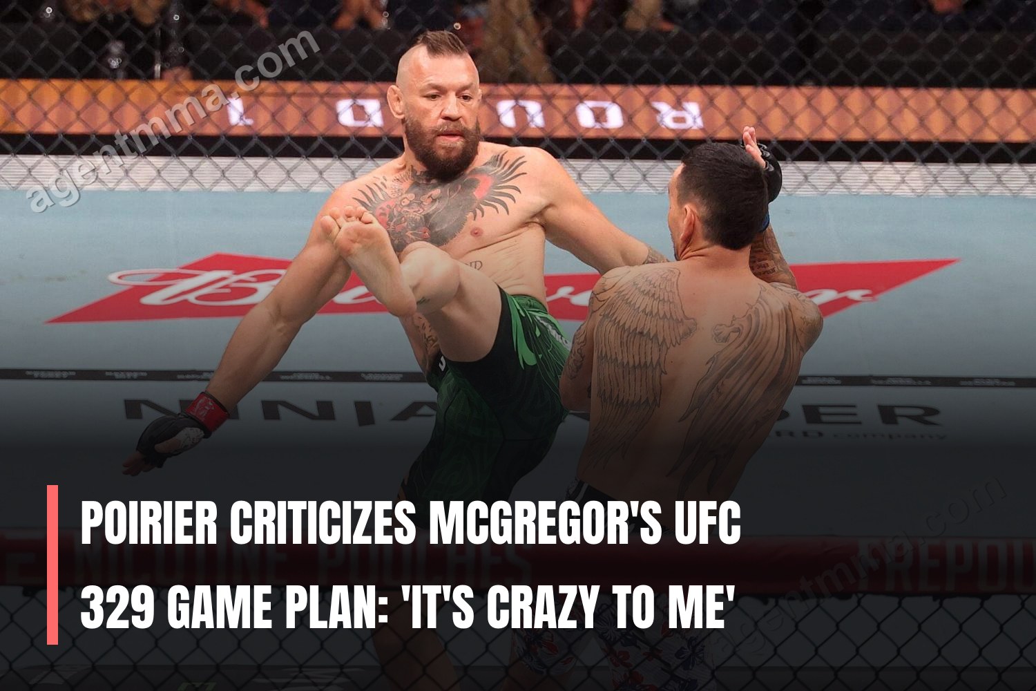 Poirier critica el plan de juego de McGregor en UFC 329: 'Es loco para mí'