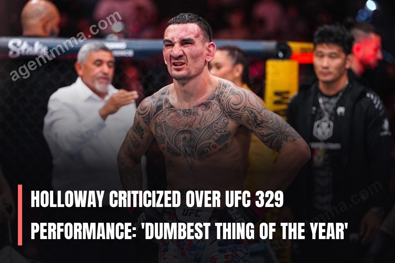 Holloway criticized over UFC 329 performance: 'Dumbest thing of the year'