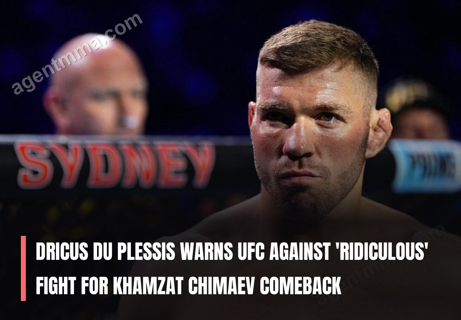 Dricus du Plessis warns UFC against 'ridiculous' fight for Khamzat Chimaev comeback