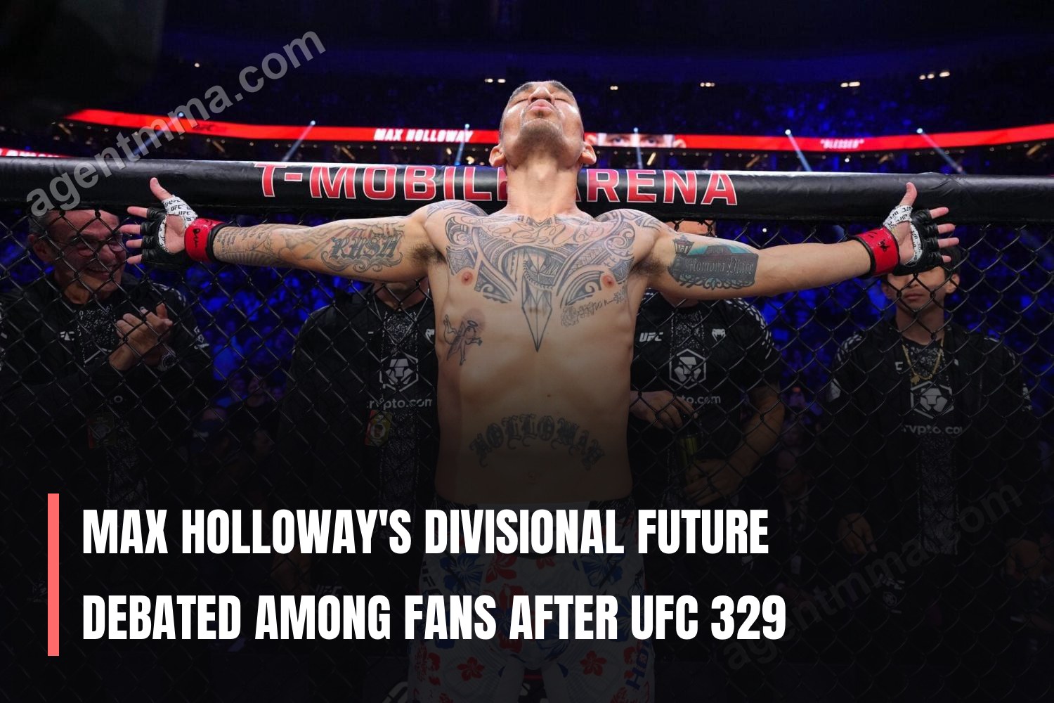 Будущее Макса Холлоуэя в дивизионе обсуждается фанатами после UFC 329