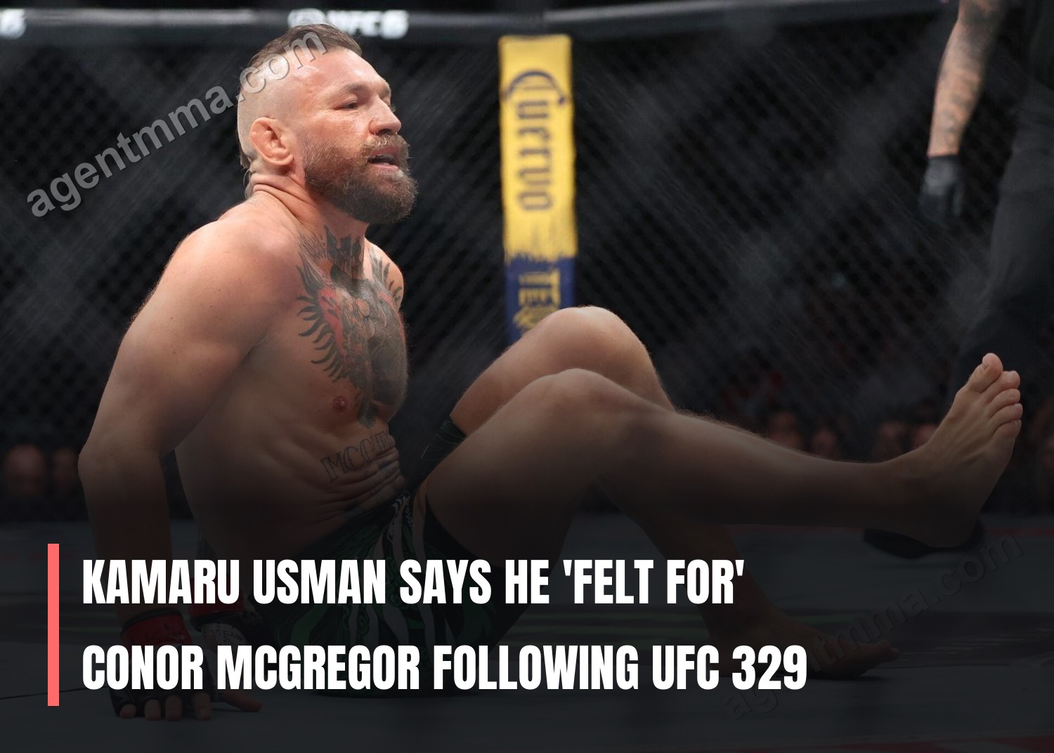 Kamaru Usman dice que 'sintió por' Conor McGregor después de UFC 329