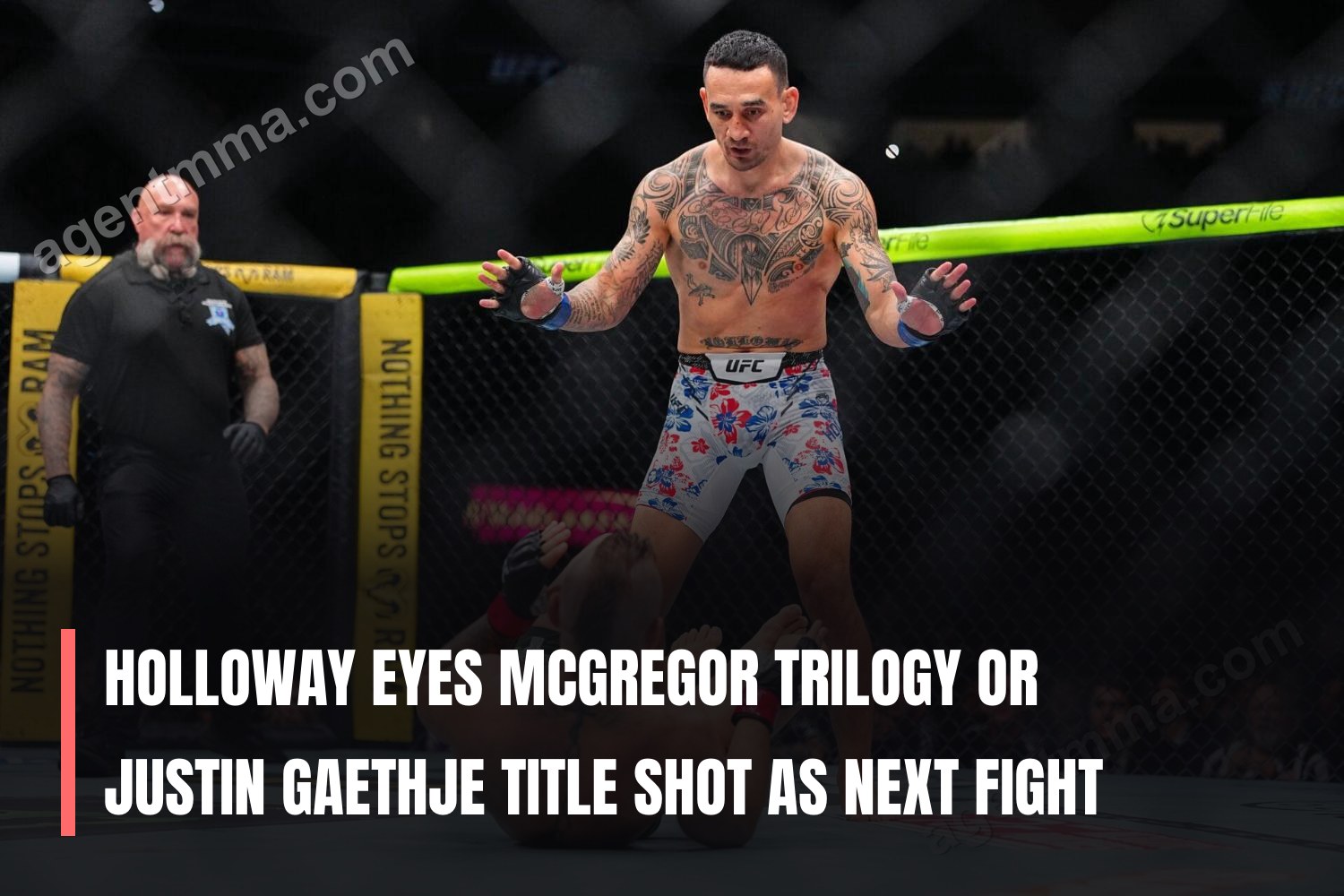 Holloway eyes McGregor trilogy or Justin Gaethje title shot as next fight