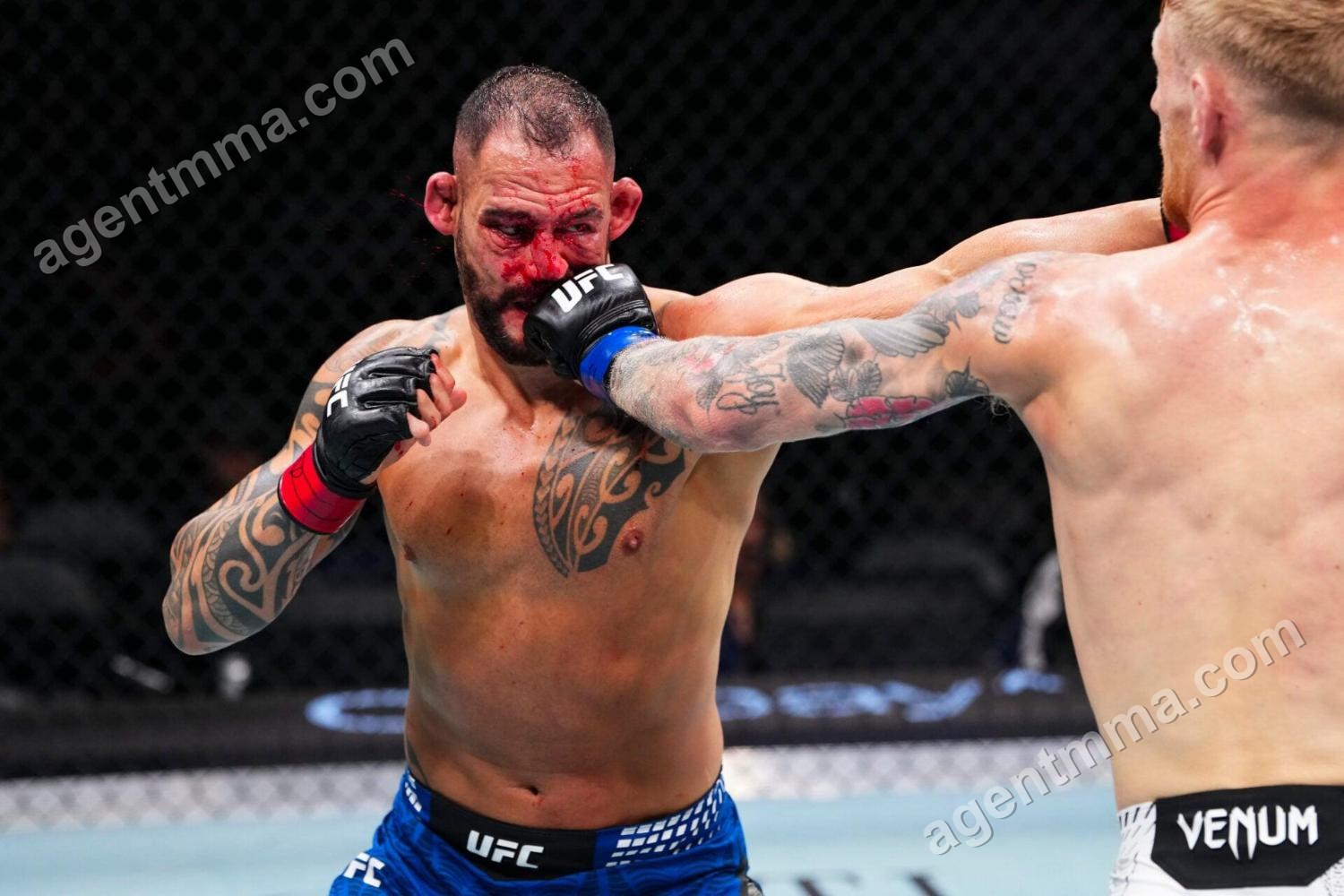 Four Fighters Hospitalised After UFC Abu Dhabi; Ponzinibbio KO'd by Patterson