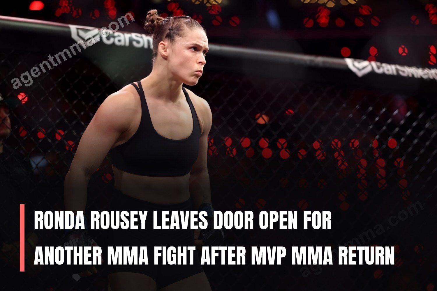 Ronda Rousey leaves door open for another MMA fight after MVP MMA return