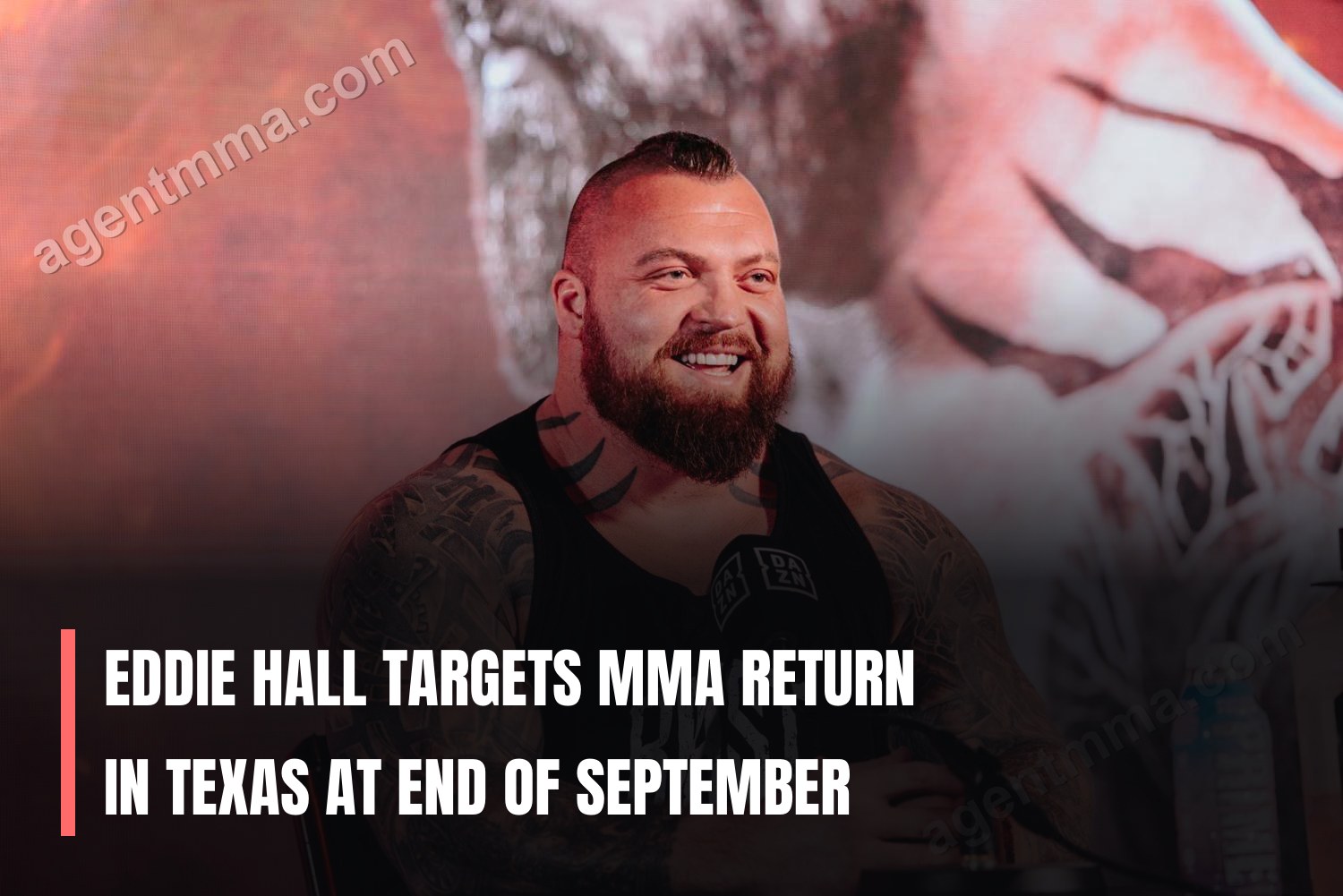 Eddie Hall Targets MMA Return in Texas at End of September