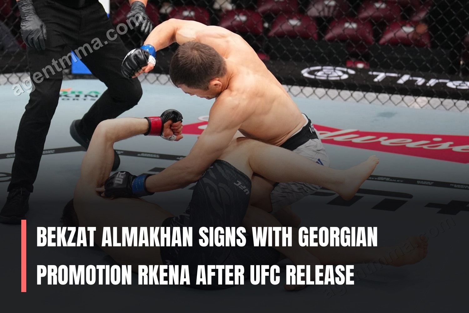 Bekzat Almakhan assina com promoção georgiana RKENA após liberação do UFC