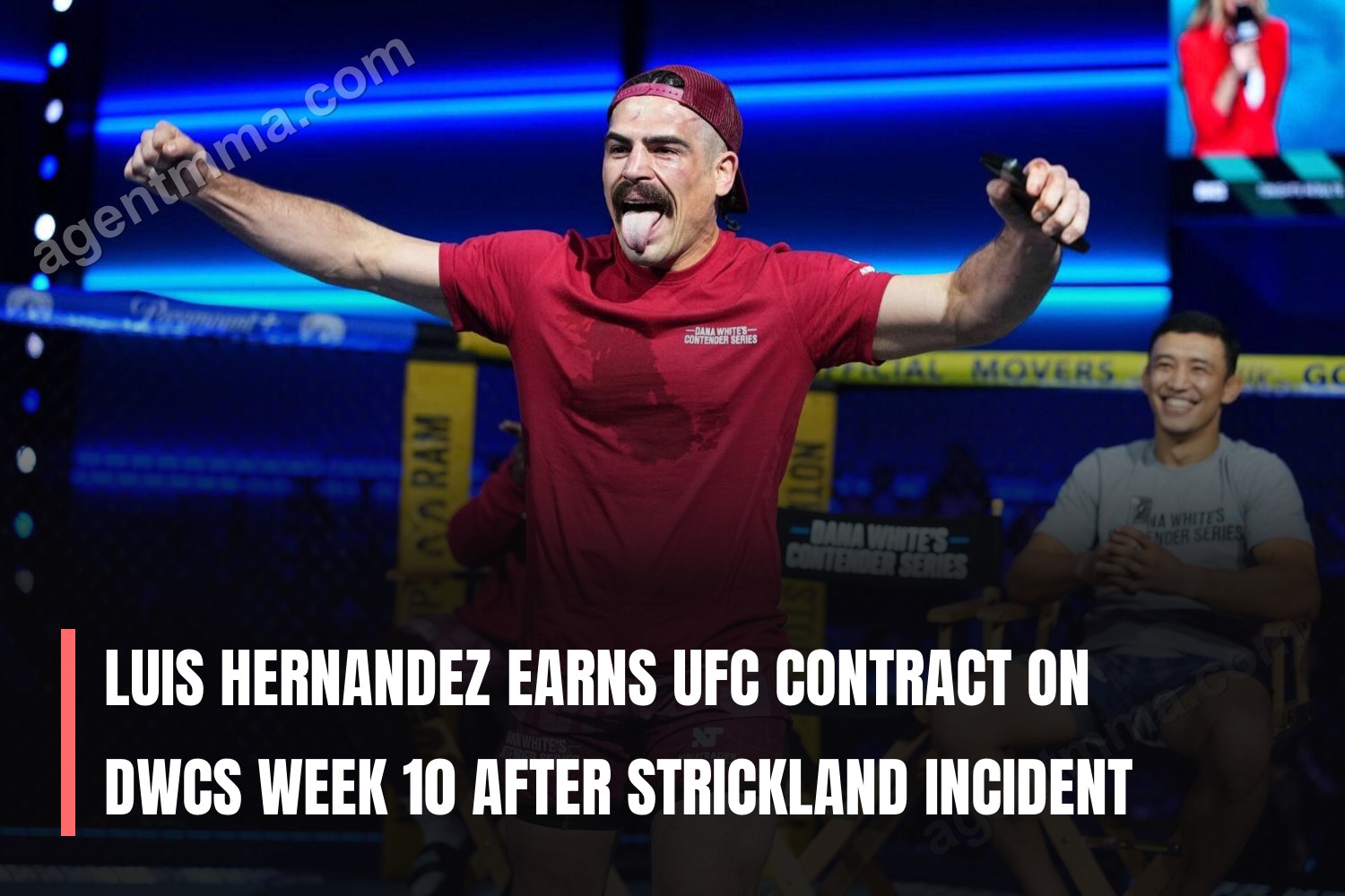 Луис Эрнандес получил контракт с UFC на DWCS неделе 10 после инцидента со Strickland