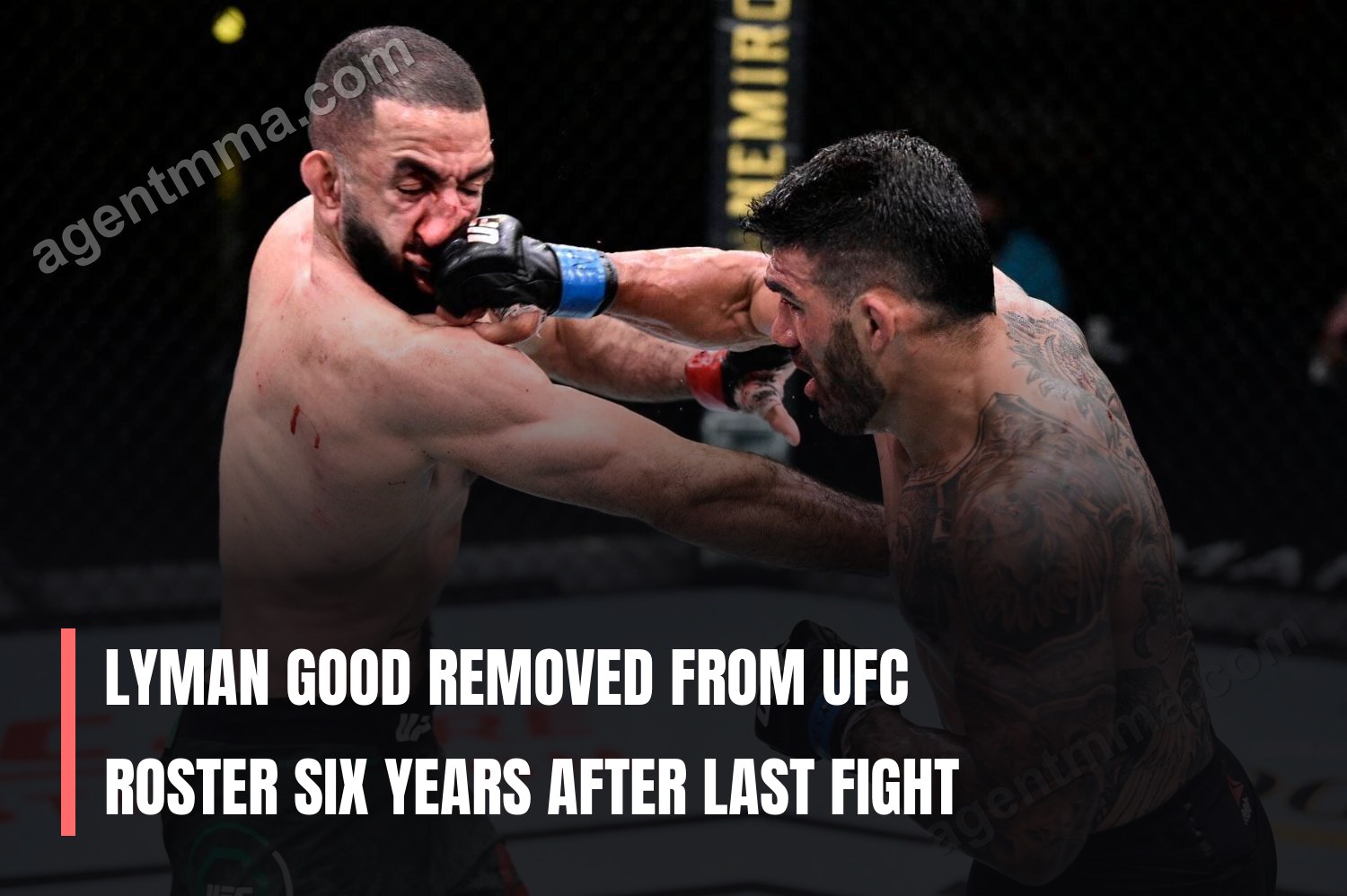 Lyman Good retiré du classement de l'UFC six ans après son dernier combat