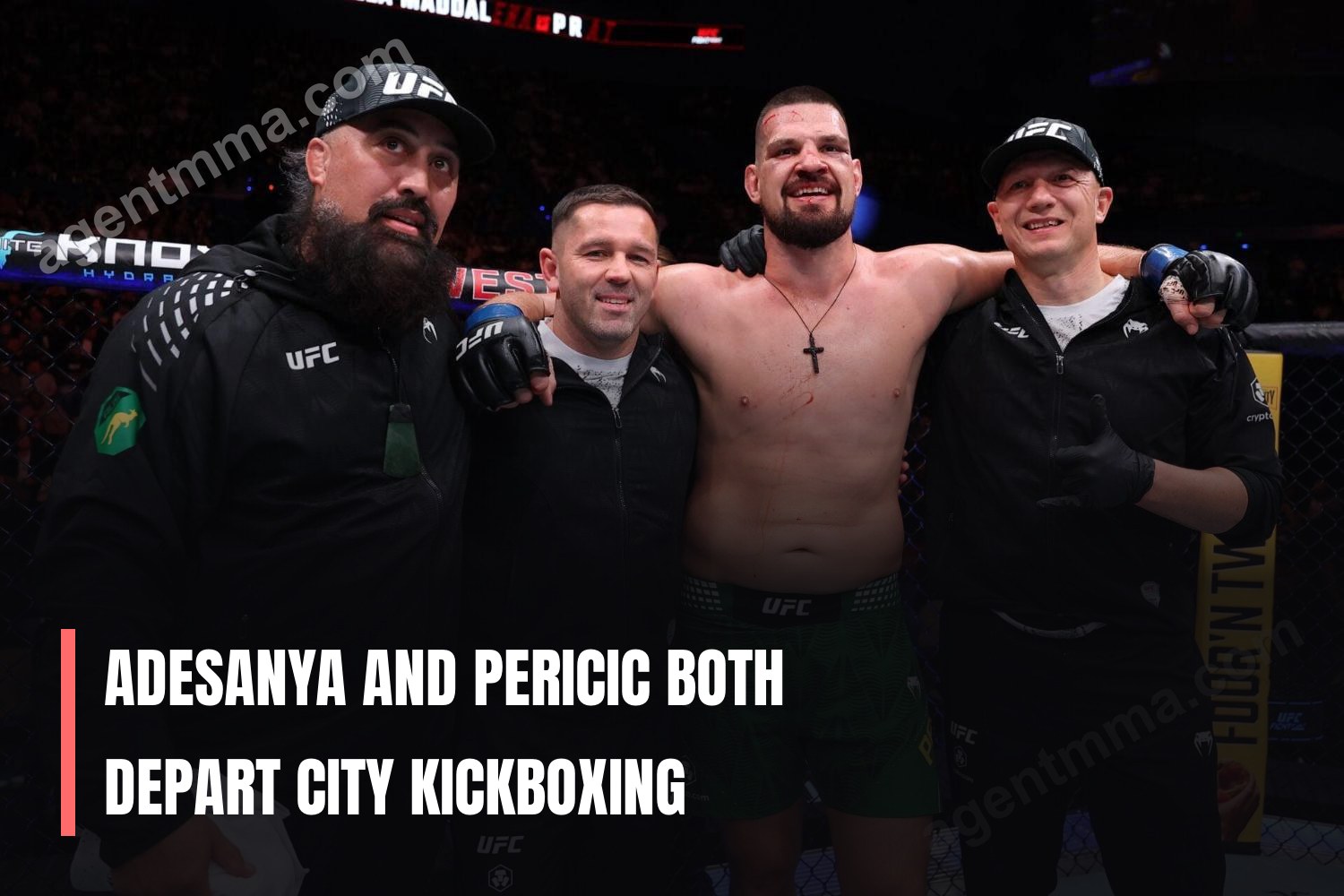 Adesanya and Pericic Both Depart City Kickboxing