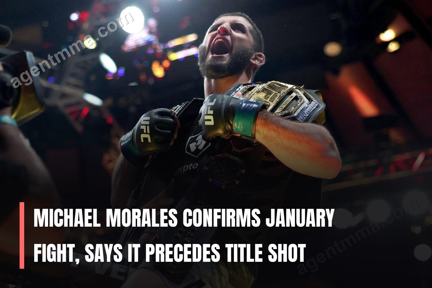 Michael Morales confirms January fight, says it precedes title shot