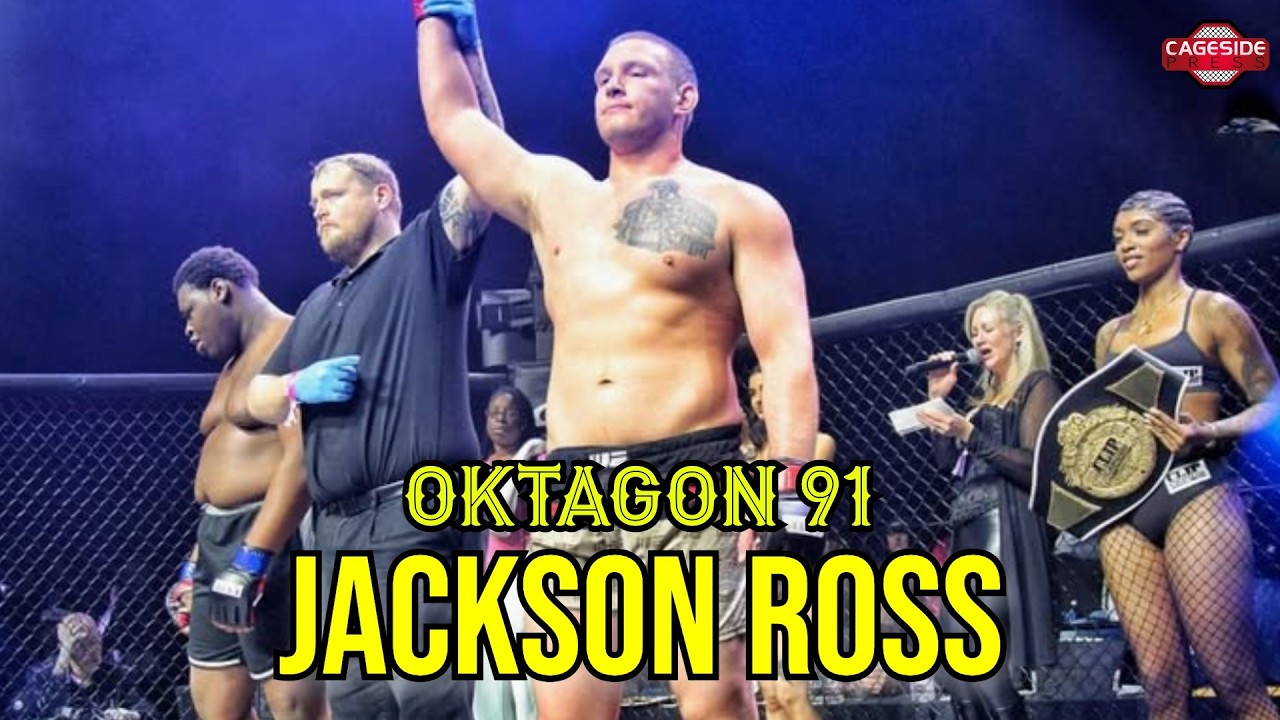 Jackson Ross se junta ao OKTAGON, faz prévia da luta contra Wagner no Oktagon 91