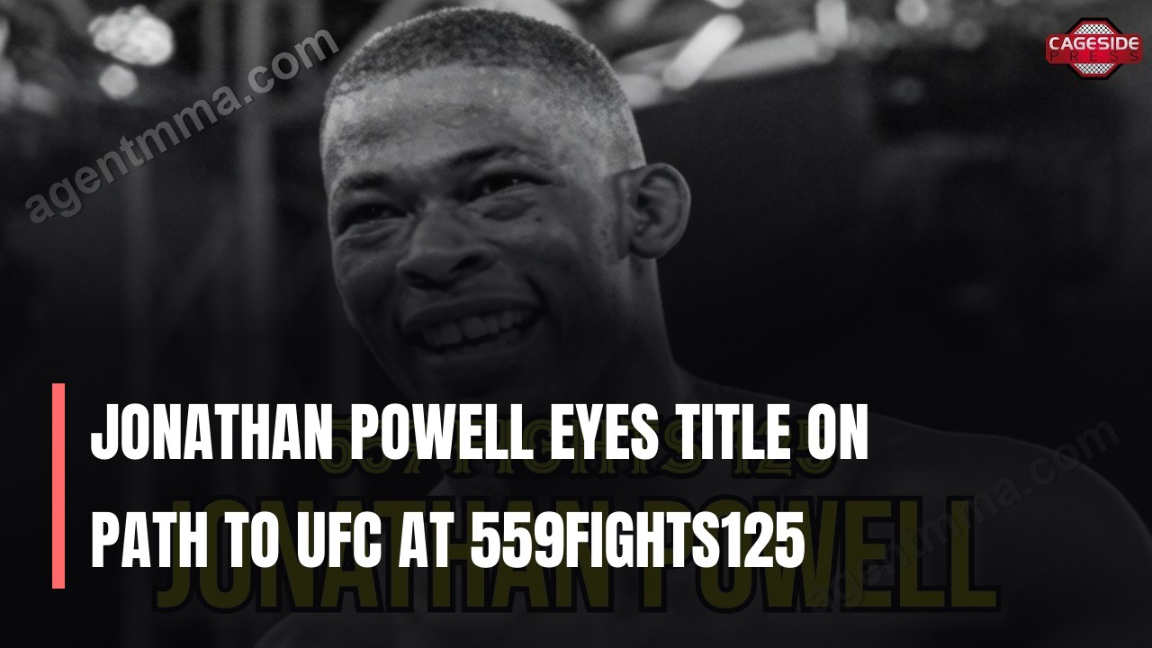 Jonathan Powell титулы ұстағанды көздеп 559Fights125-те UFC-ге баруға ұмтылуда