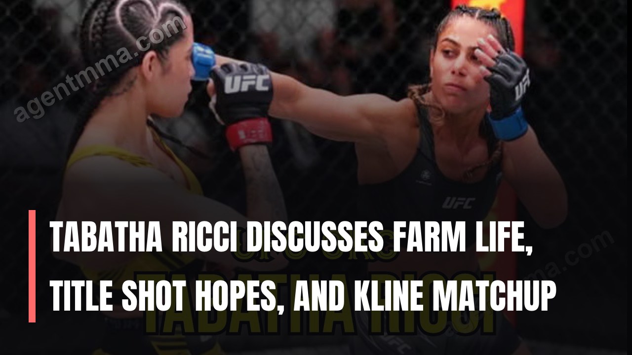 Tabatha Ricci Discusses Farm Life, Title Shot Hopes, and Kline Matchup