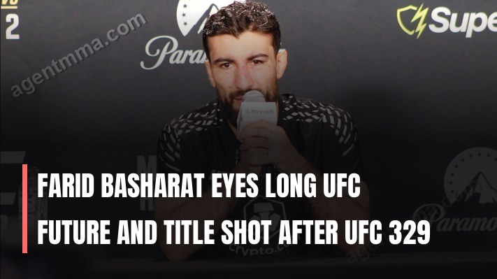 Farid Basharat Eyes Long UFC Future and Title Shot After UFC 329