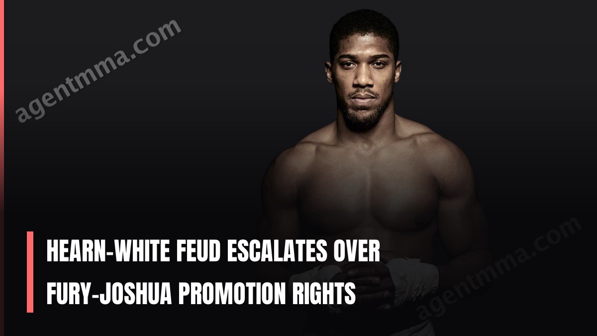 Hearn-White feud escalates over Fury-Joshua promotion rights