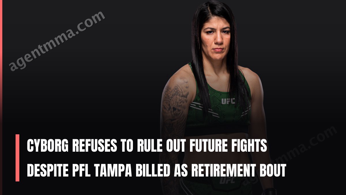 Cyborg refuses to rule out future fights despite PFL Tampa billed as retirement bout