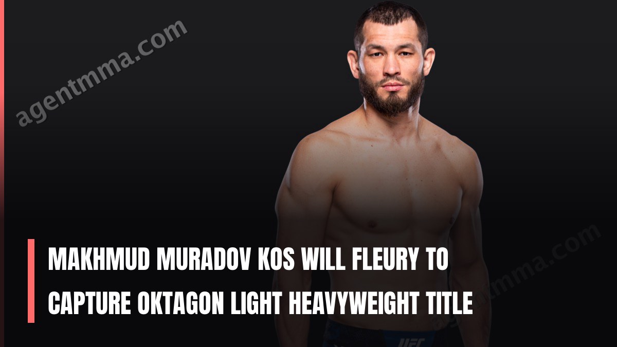Makhmud Muradov KOs Will Fleury to Capture OKTAGON Light Heavyweight Title