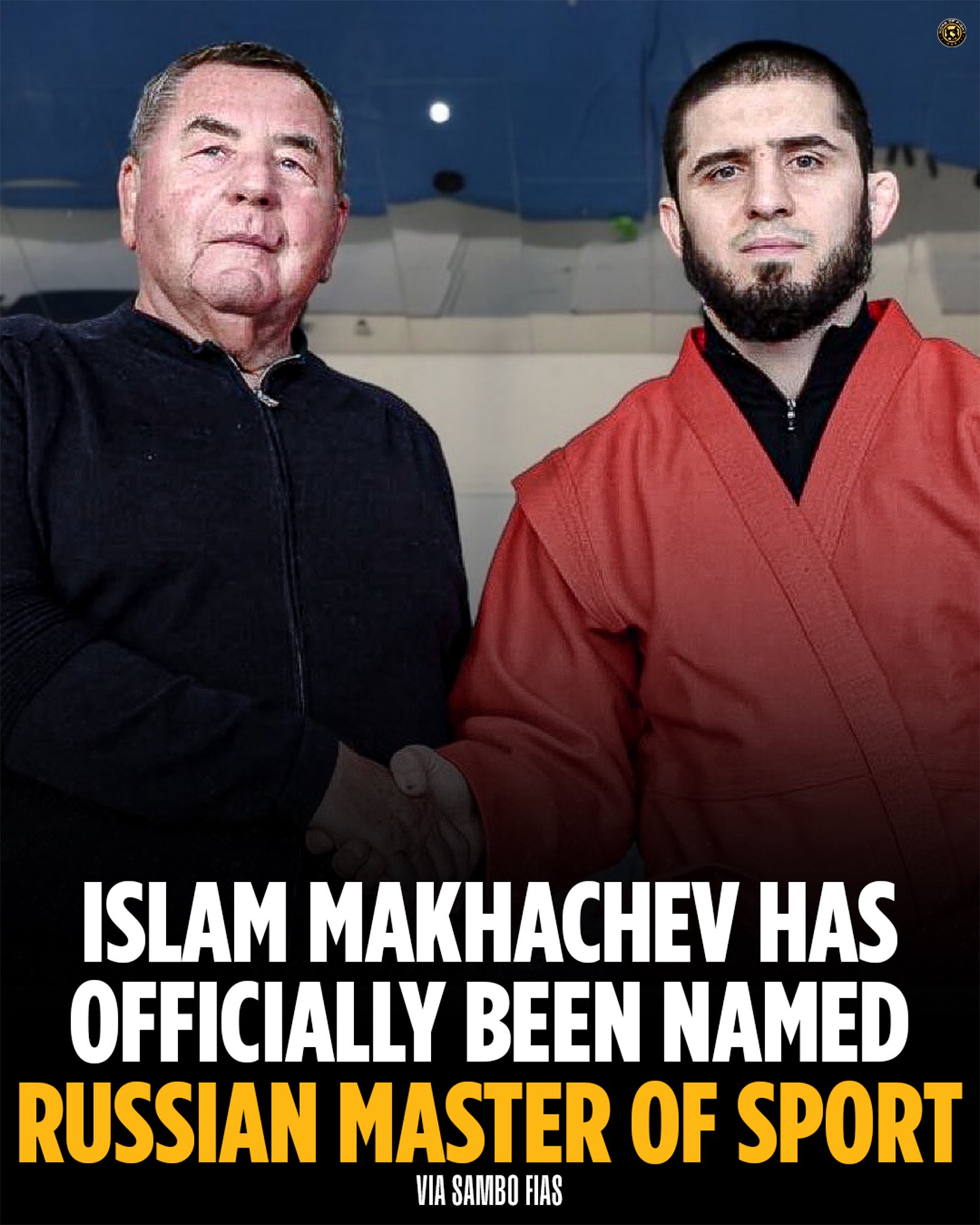 Ислам Махачев получил звание Мастер спорта России в UFC и самбо