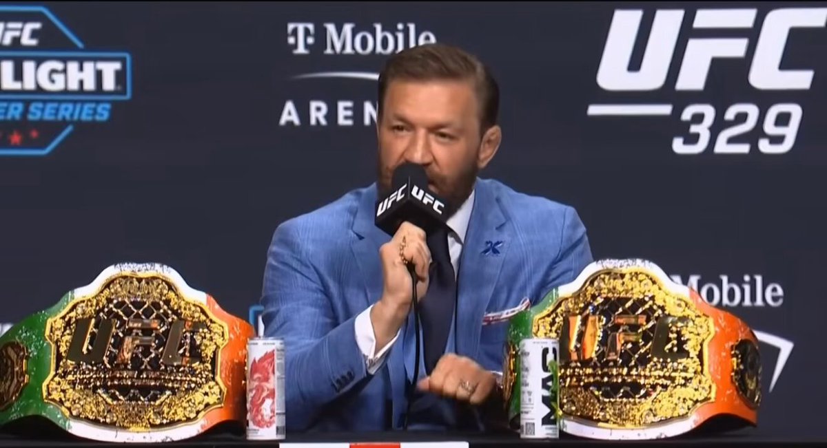 McGregor predicts UFC 329 will be Holloway's retirement fight