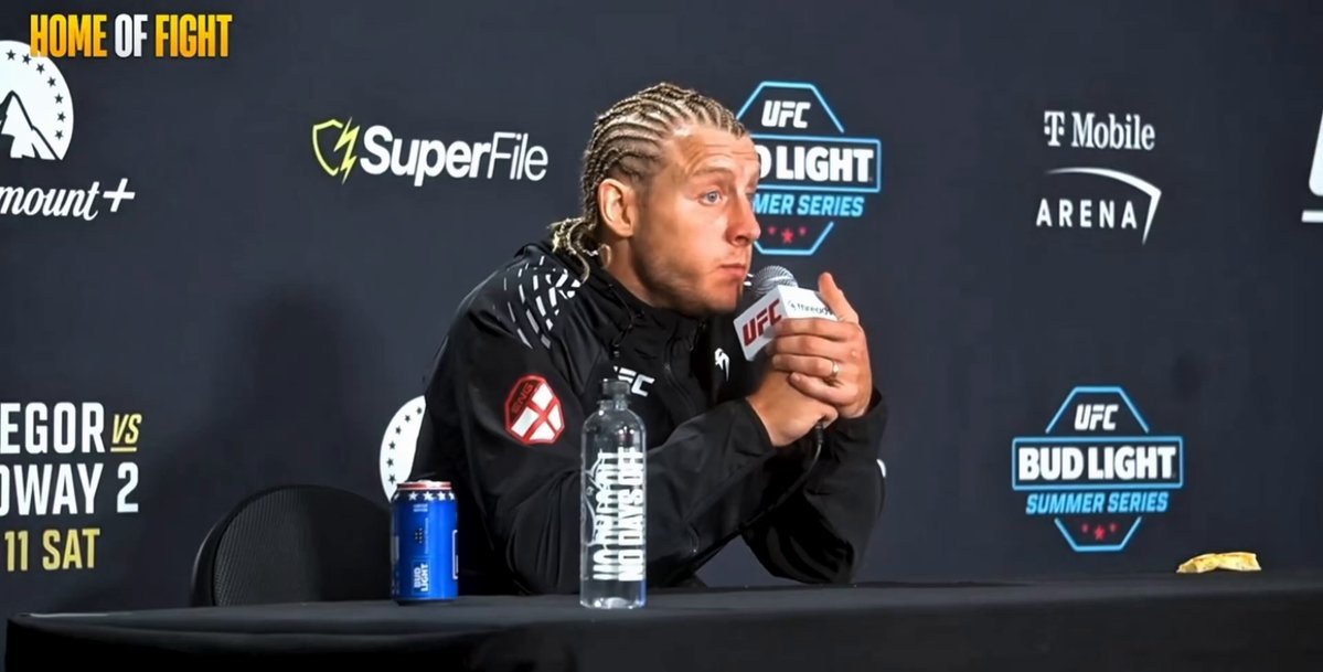 Paddy Pimblett unconcerned by next opponent, focused solely on world title