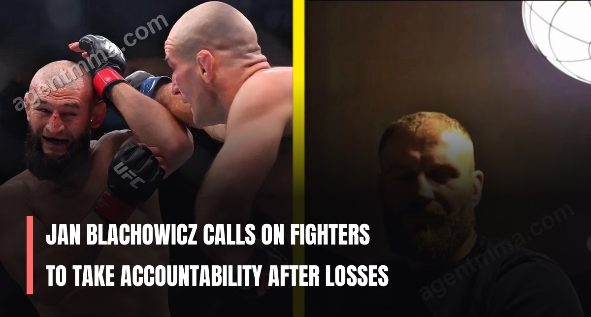 Jan Blachowicz insta a los peleadores a asumir responsabilidad después de las derrotas