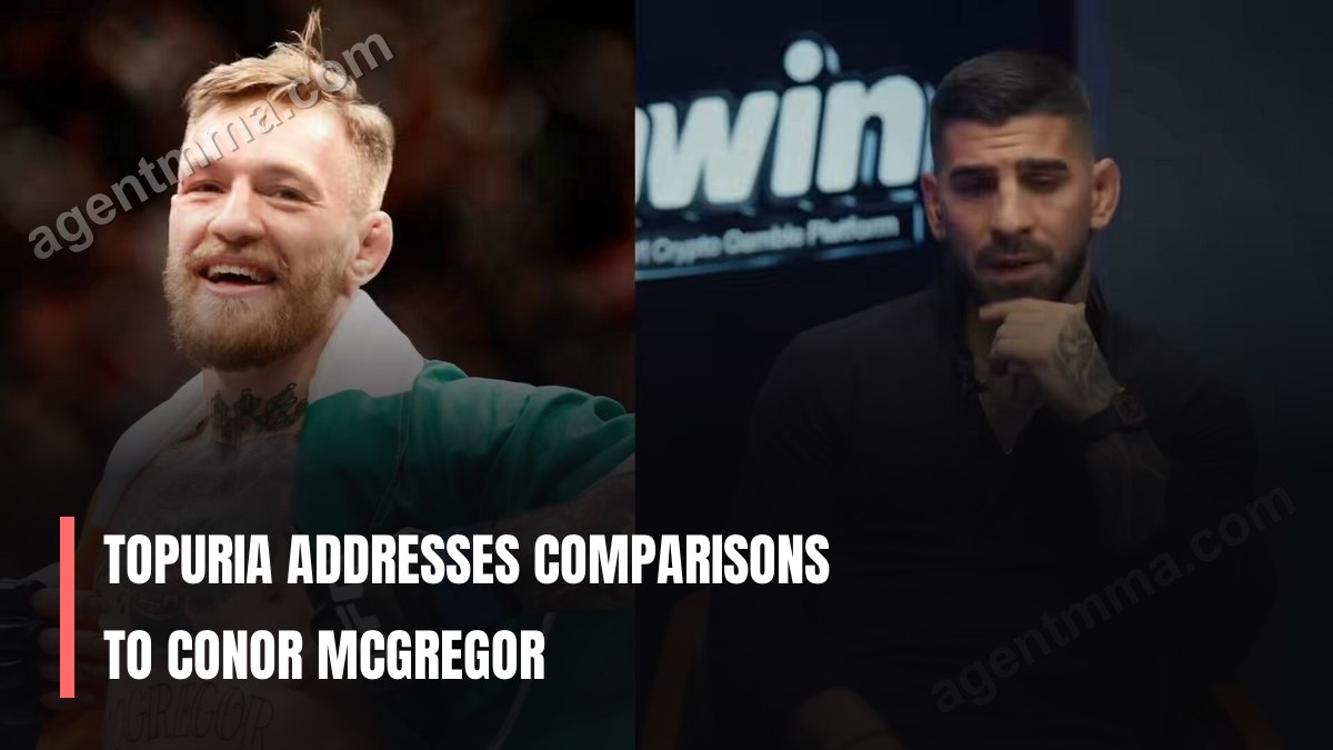 Topuria addresses comparisons to Conor McGregor