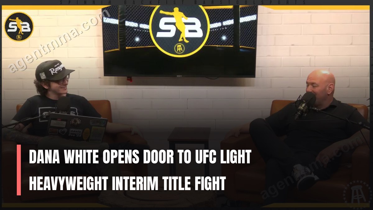Dana White Opens Door to UFC Light Heavyweight Interim Title Fight