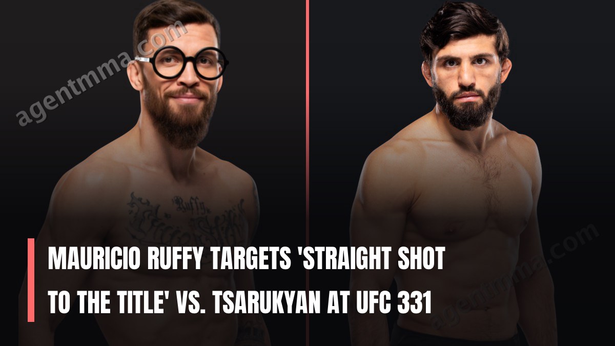 Mauricio Ruffy targets 'straight shot to the title' vs. Tsarukyan at UFC 331