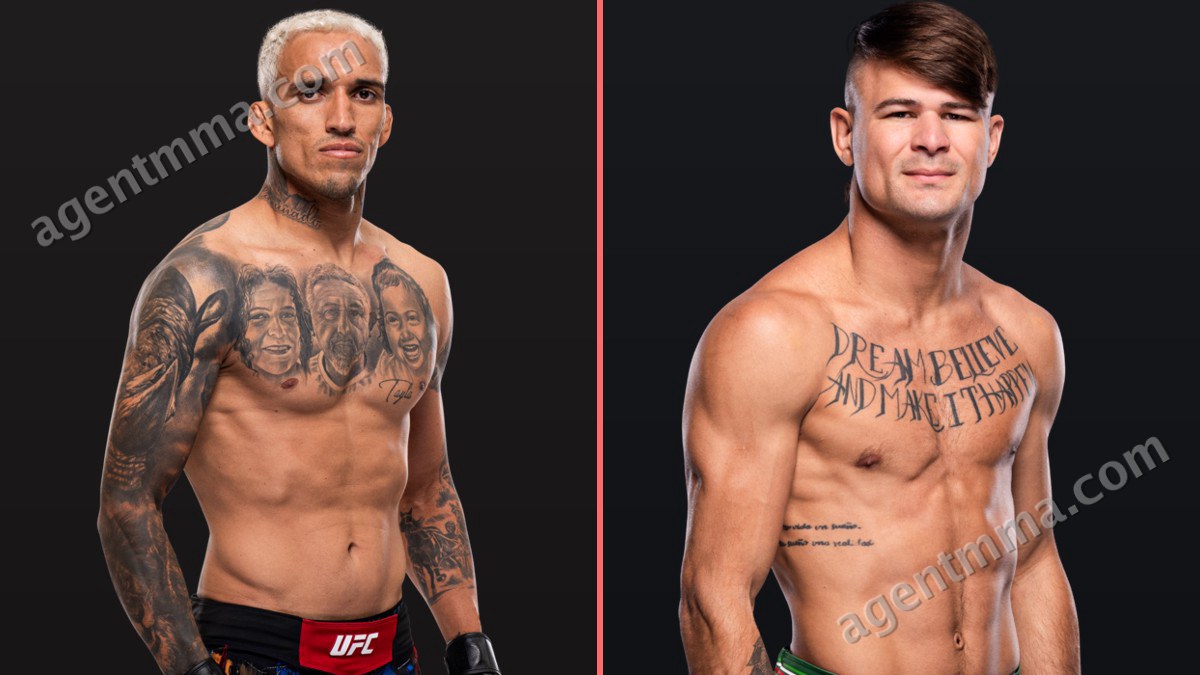 Charles Oliveira vs. Diego Lopes for BMF title headlines UFC 335 on Dec. 12