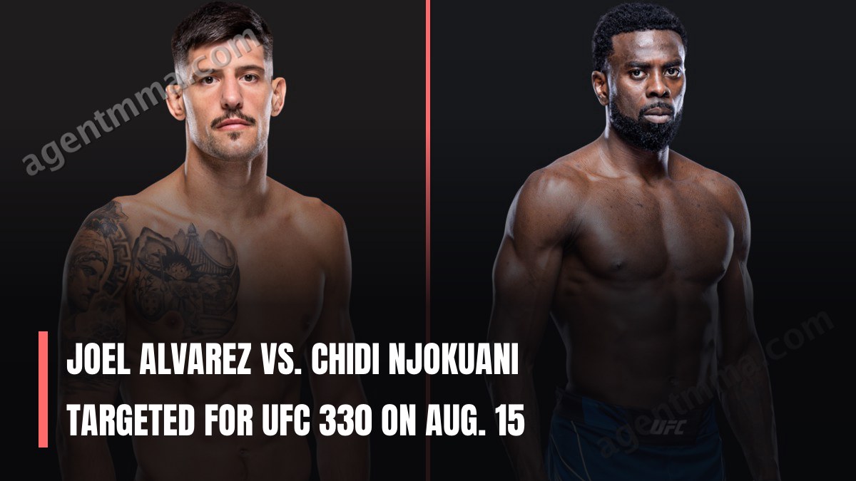 Joel Alvarez vs. Chidi Njokuani targeted for UFC 330 on Aug. 15