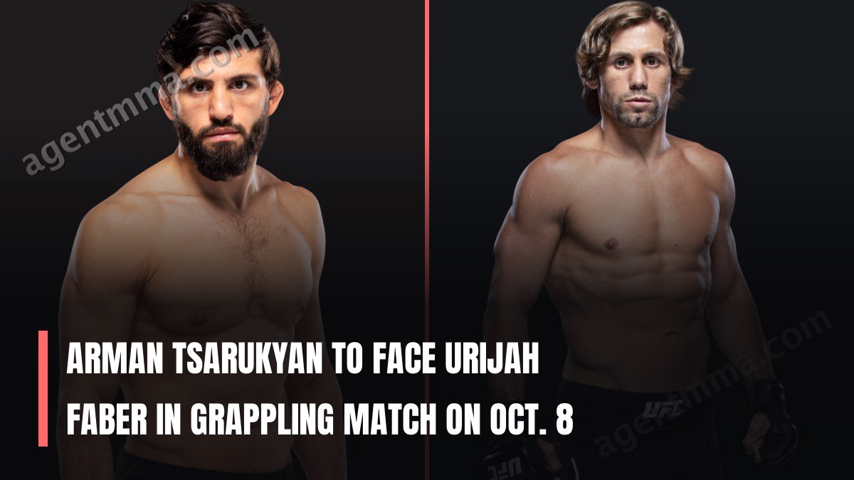 Arman Tsarukyan to face Urijah Faber in grappling match on Oct. 8