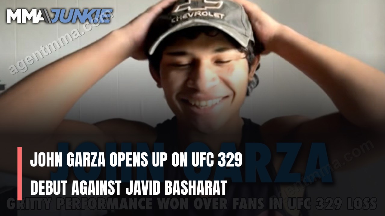 John Garza Opens Up on UFC 329 Debut Against Javid Basharat