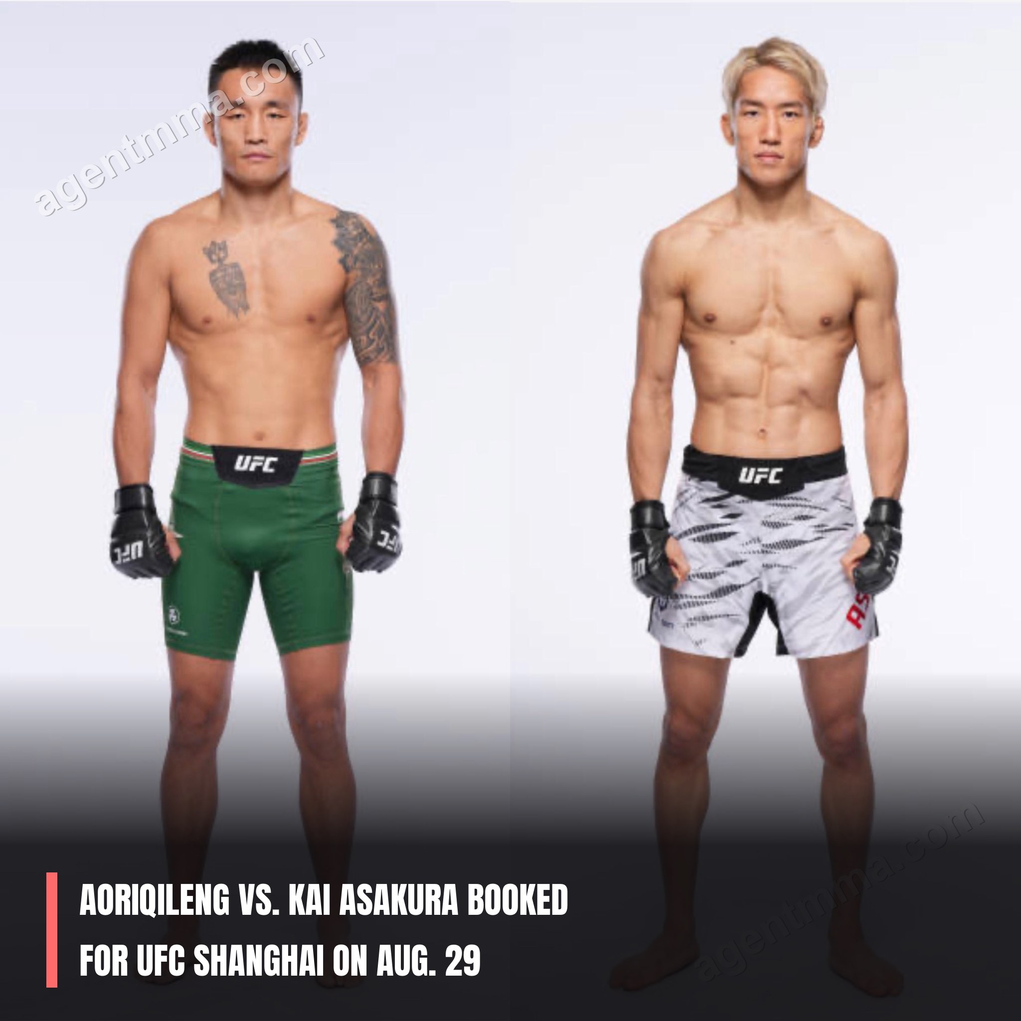 Aoriqileng vs. Kai Asakura booked for UFC Shanghai on Aug. 29