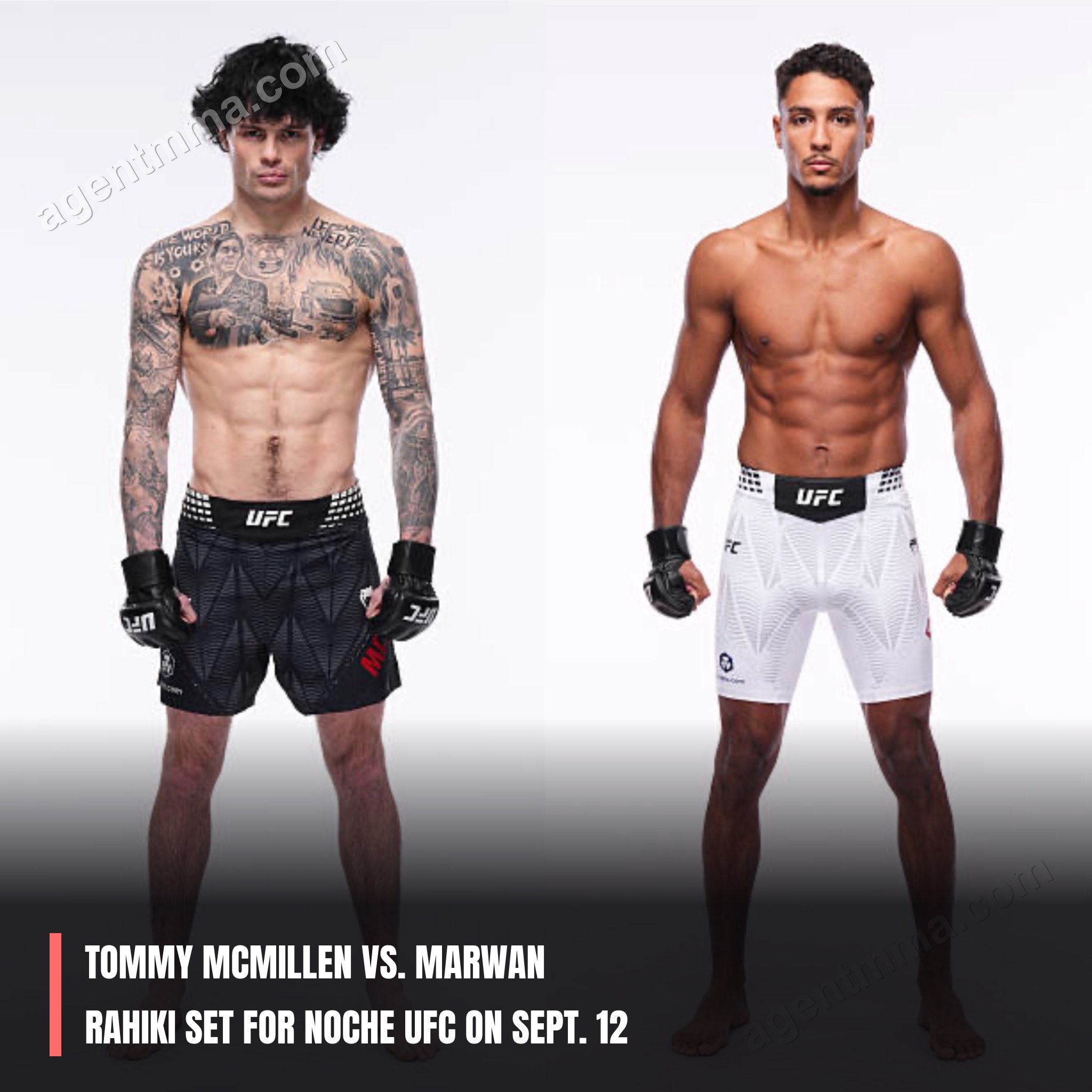 Tommy McMillen vs. Marwan Rahiki Confirmados para Noche UFC el 12 de Septiembre